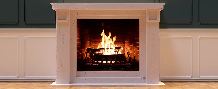 Decorative Electric Fireplace Installation in Davenport, Iowa