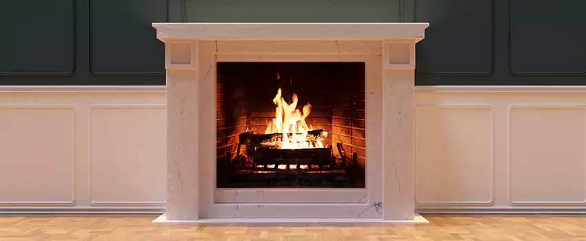 Open Flame Wood-Burning Fireplace Installation Services in Davenport, Iowa