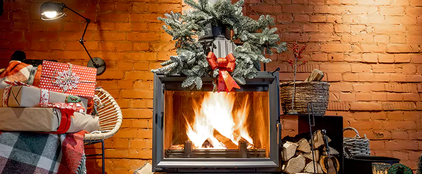 Travis Industries Linear Gas Fireplace Installation in Davenport, Iowa