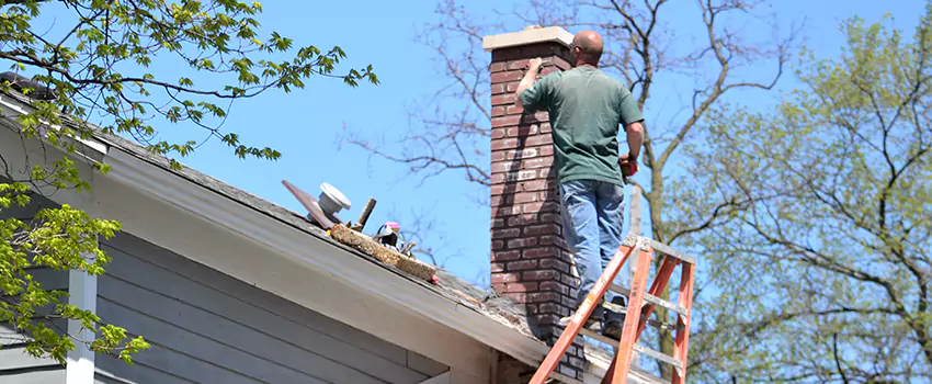 Vinyl and PVC Chimney Flashing Installation in Davenport, IA