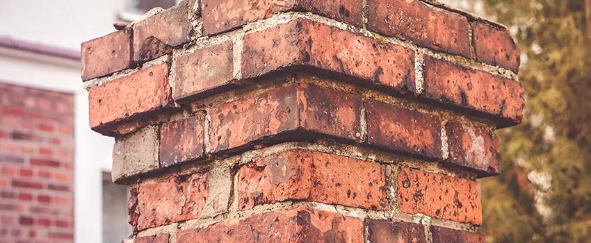 Cracked Chimney Bricks Repair Cost in Davenport, Iowa