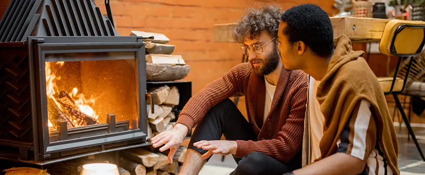 Flue Liner installation for Fireplace Metal in Davenport, IA