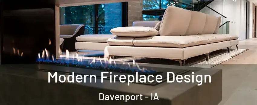  Modern Fireplace Design Davenport - IA