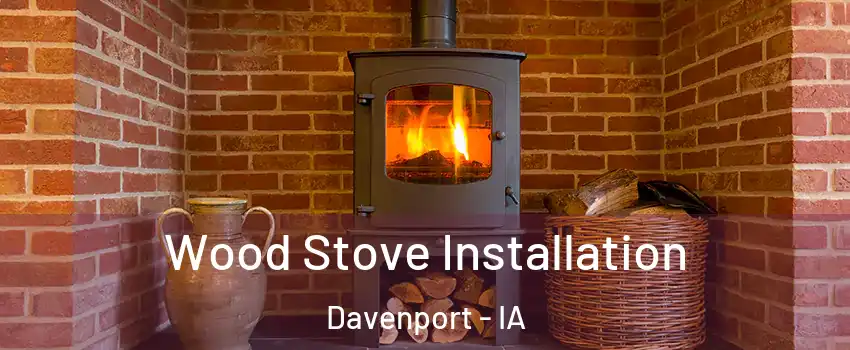  Wood Stove Installation Davenport - IA